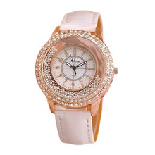 Load image into Gallery viewer, Runer Women Rhinestone Watch luxury Leather brand women&#39;s Watches  Hot fashion Women Dress Watch Relogio Feminino free shipping