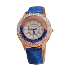 Load image into Gallery viewer, Runer Women Rhinestone Watch luxury Leather brand women&#39;s Watches  Hot fashion Women Dress Watch Relogio Feminino free shipping