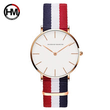 Load image into Gallery viewer, Dropshipping Japan Quartz Simple Women Fashion Watch White Leather Strap Ladies Wrist Watches Brand Waterproof Wristwatch 36mm