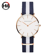 Load image into Gallery viewer, Dropshipping Japan Quartz Simple Women Fashion Watch White Leather Strap Ladies Wrist Watches Brand Waterproof Wristwatch 36mm