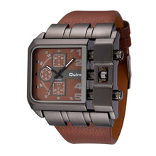 Load image into Gallery viewer, Oulm 3364 Casual Wristwatch Square Dial Wide Strap Men's Quartz Watch Luxury Brand Male Clock Super Big Men Watches montre homme