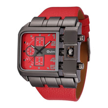 Load image into Gallery viewer, Oulm 3364 Casual Wristwatch Square Dial Wide Strap Men's Quartz Watch Luxury Brand Male Clock Super Big Men Watches montre homme
