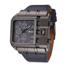 Load image into Gallery viewer, Oulm 3364 Casual Wristwatch Square Dial Wide Strap Men's Quartz Watch Luxury Brand Male Clock Super Big Men Watches montre homme