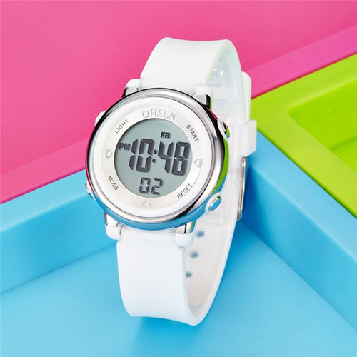 OHSEN Relogio Feminino Digital Fashion Women Men Sports Watches Waterproof reloj mujuer LED Digital Watches Running Montre Femme