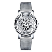 Load image into Gallery viewer, Hollow Watch 2019 Skeleton Wristwatch Men Mesh Belt Men Women Unisex Quartz Watches Hollow Watches relogio masculino