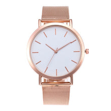 Load image into Gallery viewer, New Woman Watch Fashion Rose Gold Silver Luxury Ladies Watch For Women reloj mujer saat relogio zegarek damski Bayan Kol Saati