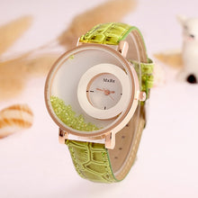Load image into Gallery viewer, New Fashion Leather Strap Women Rhinestone Wrist Watches Casual Women Dress Watches Crystal Solid Color Hot Relogio Feminino