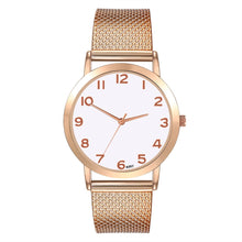 Load image into Gallery viewer, 2019 New Fashion Ladies Watch Round Digital Dial Fashion Women&#39;S Watch Quartz Ladies Casual Watch Relogio Feminino Gift#W