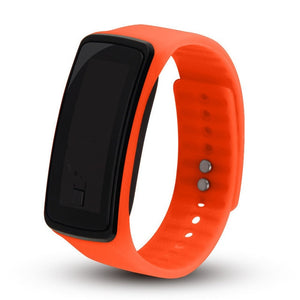 Fitness Sports Wristband Watch LED Display Digital Silicone Wristwatch Women Electronic Clock Boy Girl Gift Relogios Feminino